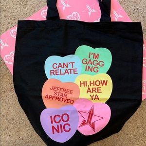 Jeffree Star Candy Hearts Tote